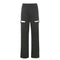 Cargo Large Pocket Hollow Cut Straight Pants